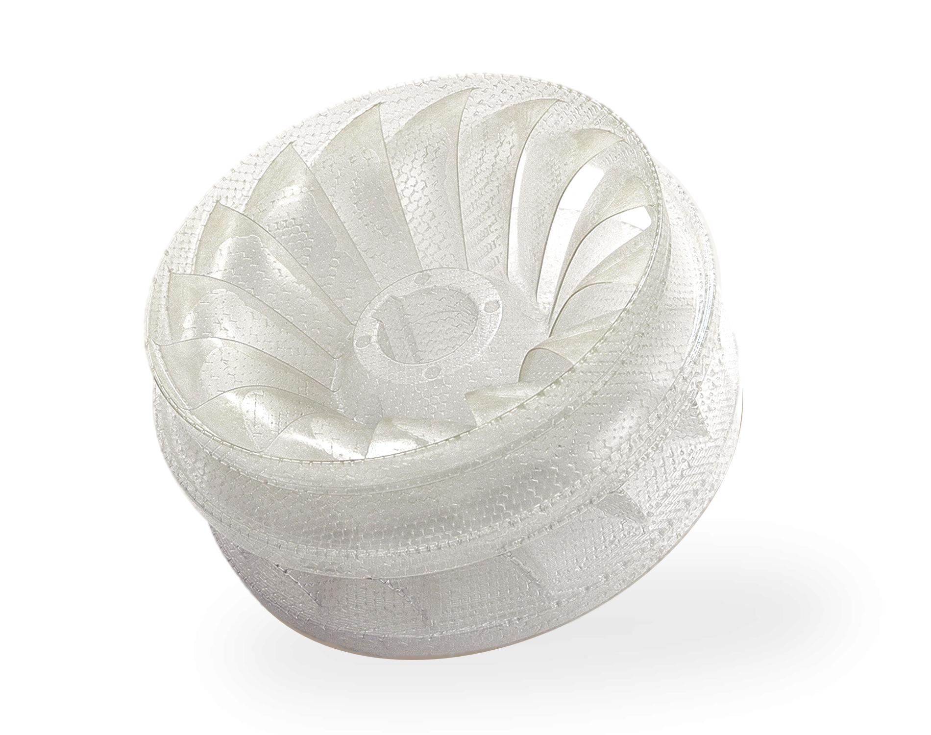 3d Systems Sla Quickcast Large Impeller Transparent Shadow