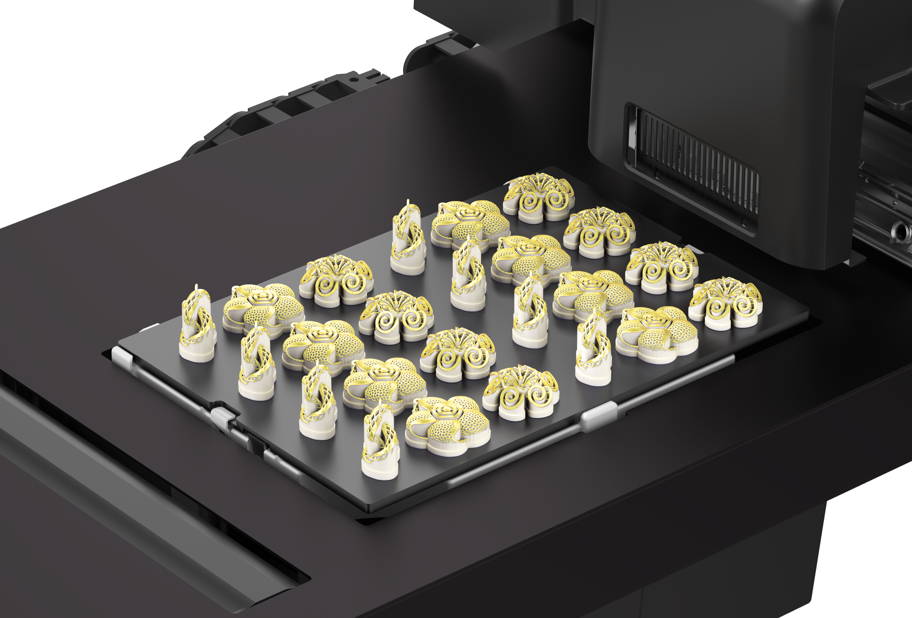 3d Systems Mjp Visijet Crystal On Projet 2500 Plus Printing